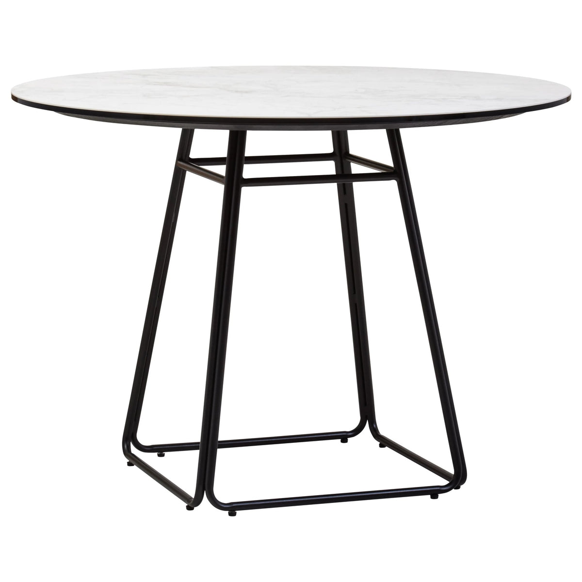 Aurora Ceramic Marble Effect Round Dining Table