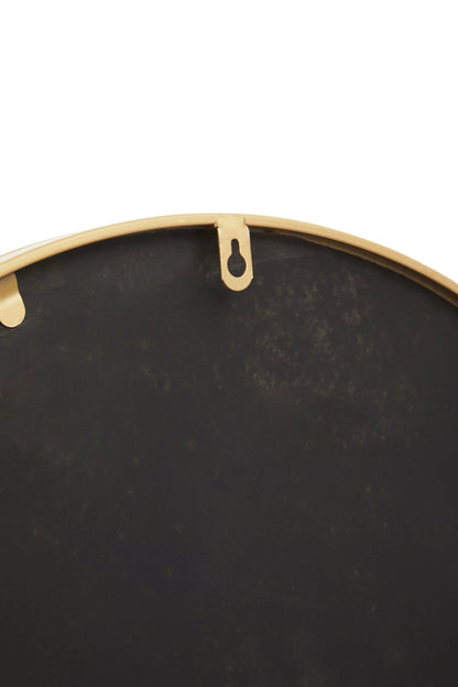 Hayle Gold Finish Full Length Wall Mirror