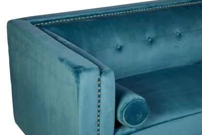 Soho 3 Seat Velvet Sofa 