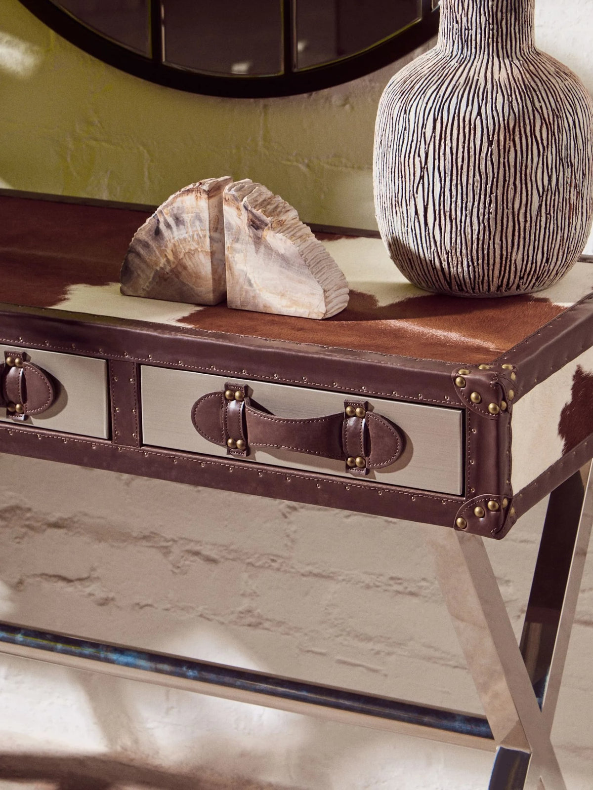 Vienna White Console Table 