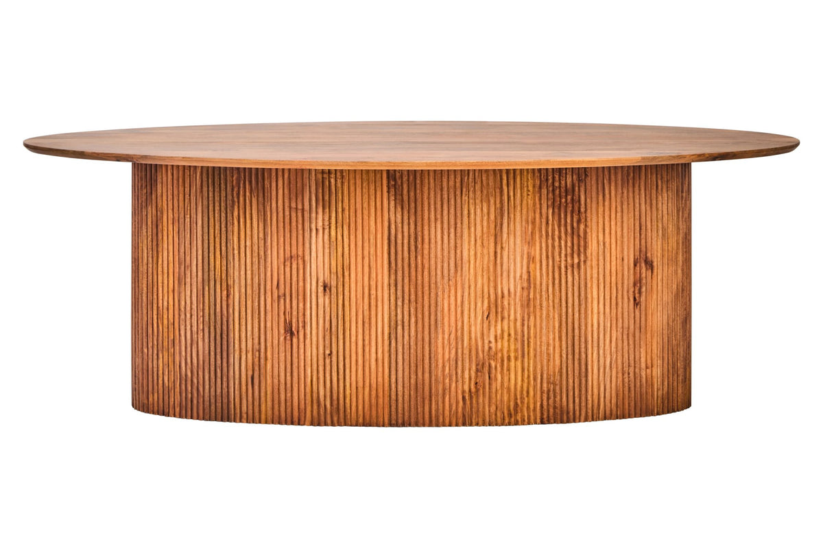 Stirling Mango Wood Oval Dining Table 