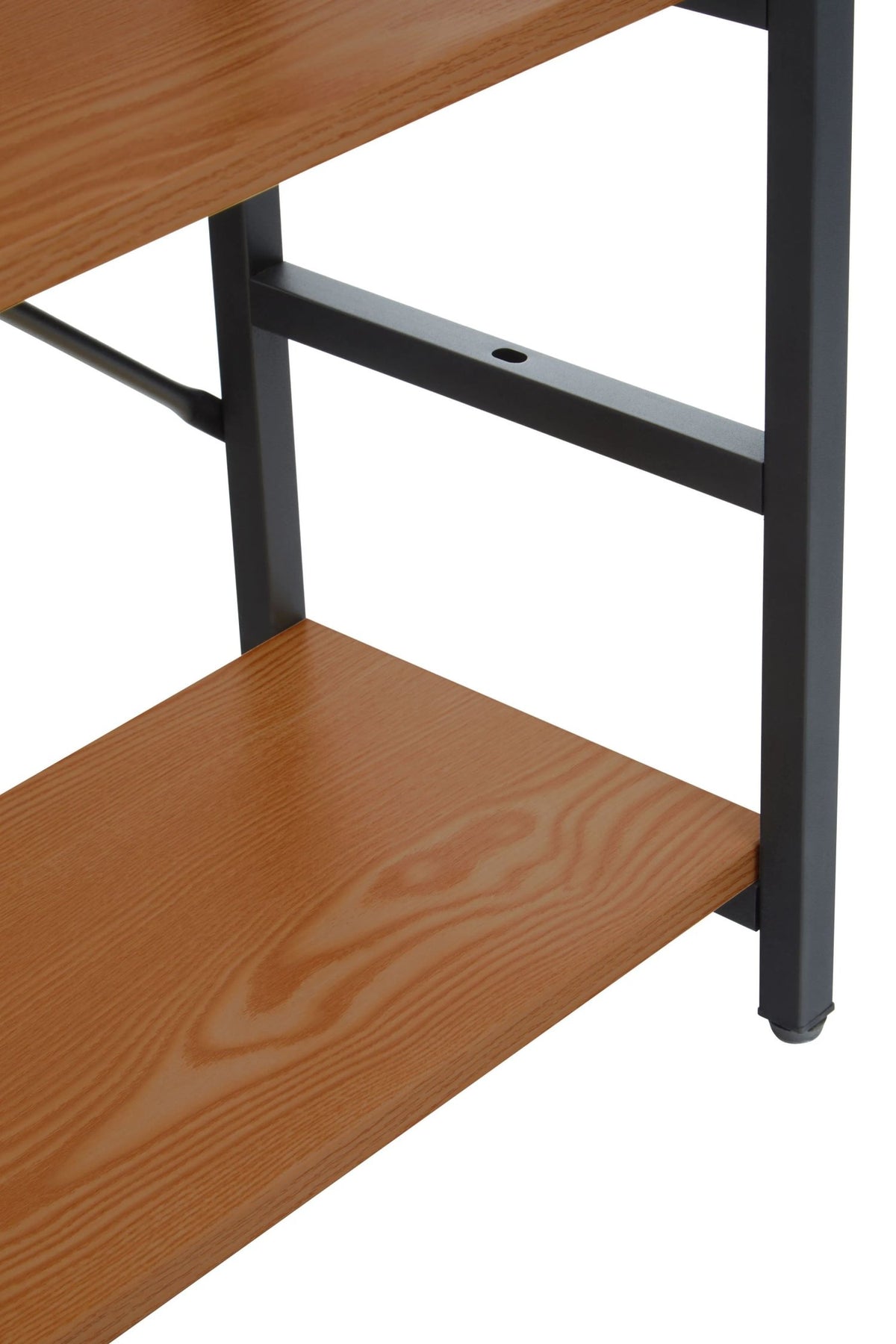 Edale 3 Tier Wood Finish Shelf Unit