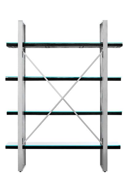 Madison Recycled Wood Four Tier Shelf Unit 