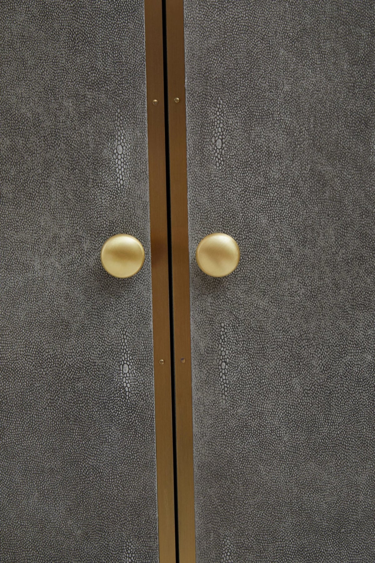 Oxford Grey Shagreen Effect Cabinet