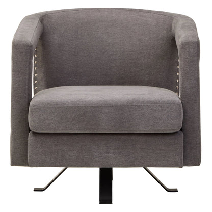Ascot Velvet Swivel Chair 