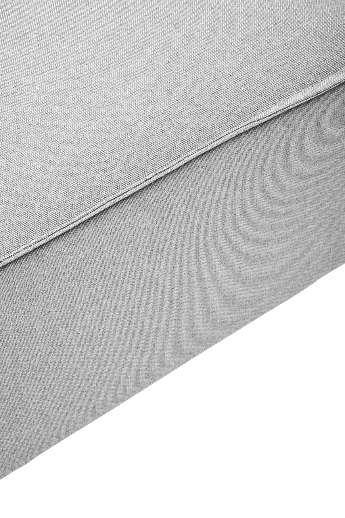 Marylebone Grey Fabric Modular Ottoman