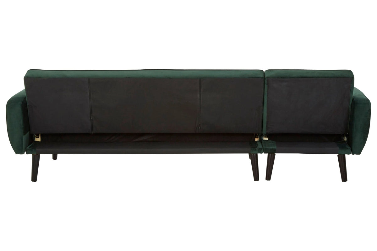 Hambleden 3 Seat Green Sofa Bed