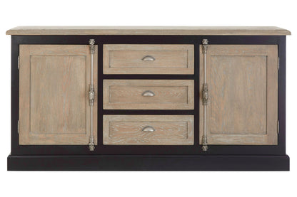 Vienna Grey Wash and Antique Black Sideboard