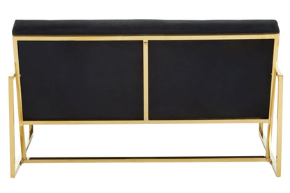 Devon Velvet Two Seat Sofa 