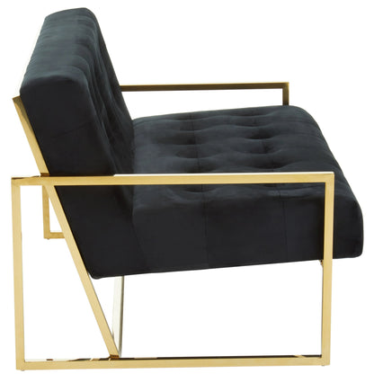 Devon Velvet Two Seat Sofa 