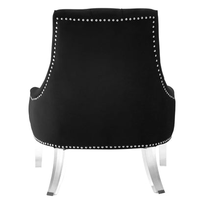 Sorrento Button Tufted Velvet Chair 