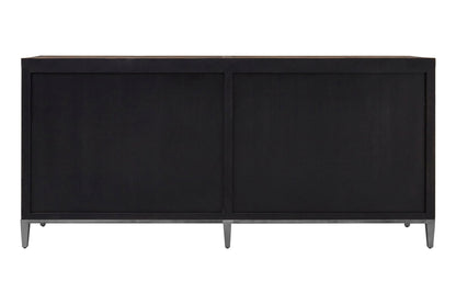 Bexhill Recycled Elm Wood 4 Door Sideboard