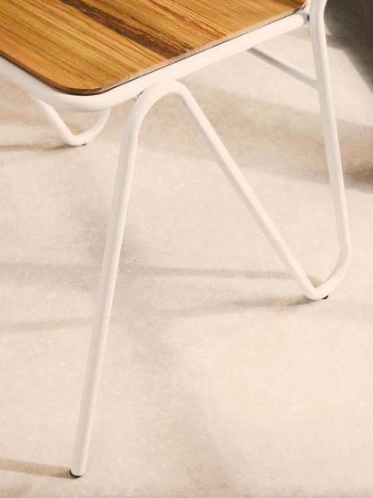 Madison Metal and Elm Wood Chair 