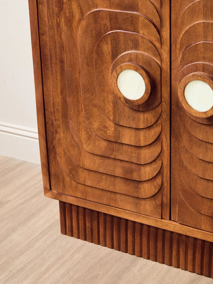 Brooklyn Mango Wood Two Door Cabinet