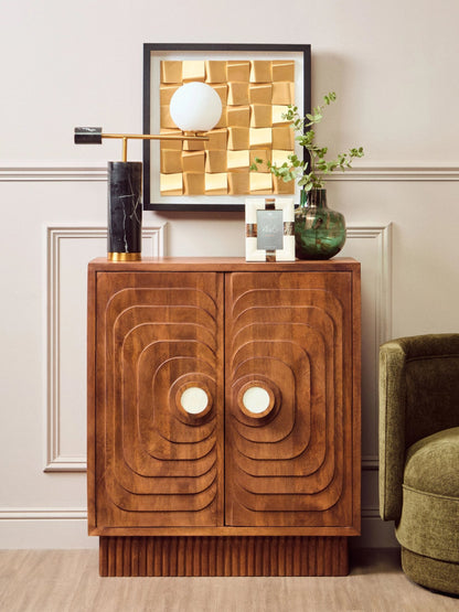 Brooklyn Mango Wood Two Door Cabinet