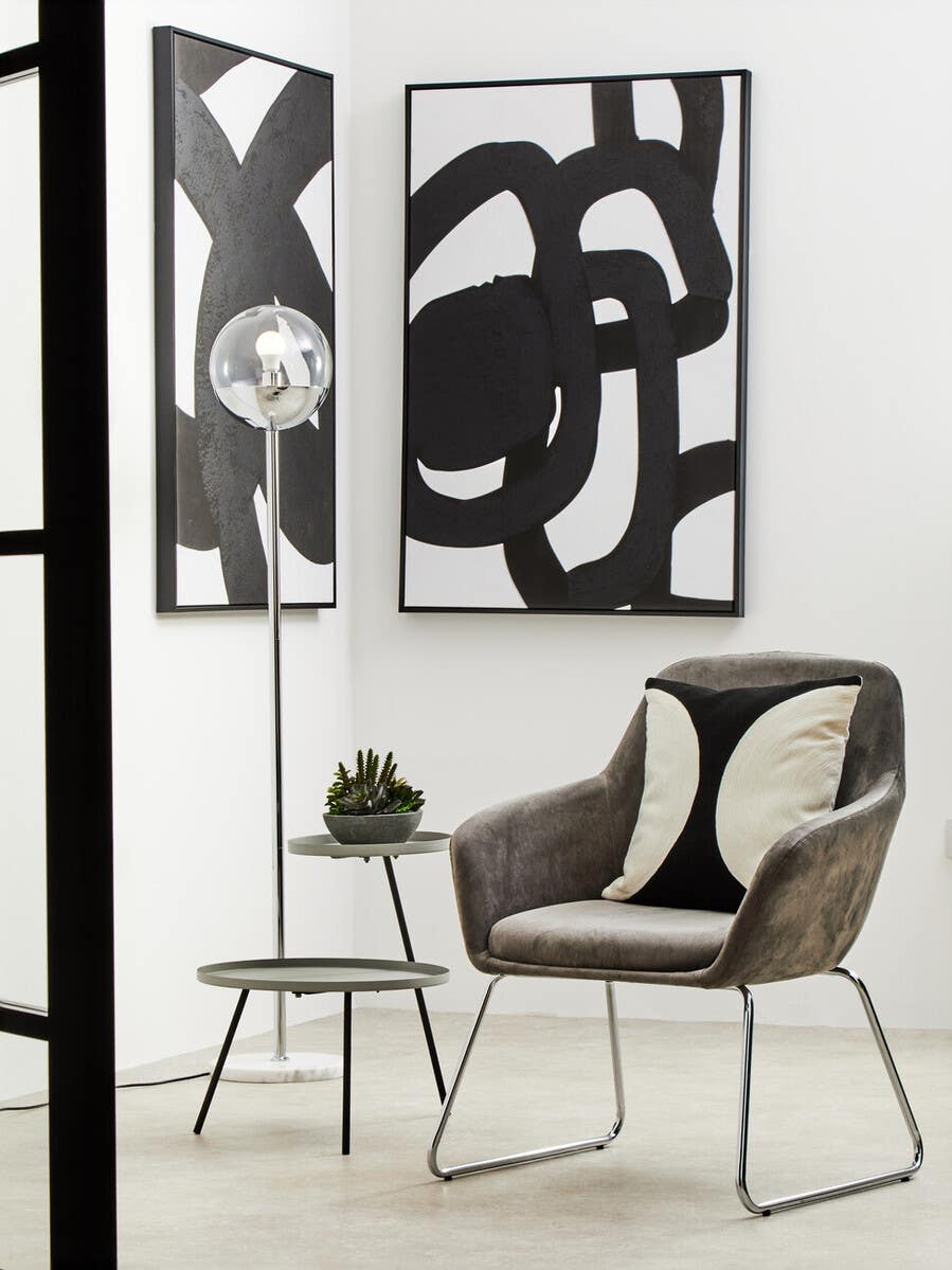 Siena Metal Floor Lamp 