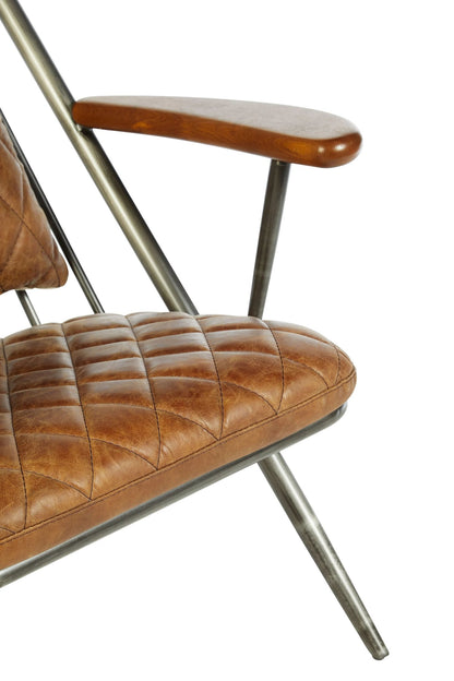 Harrogate Leather High Back Chair 