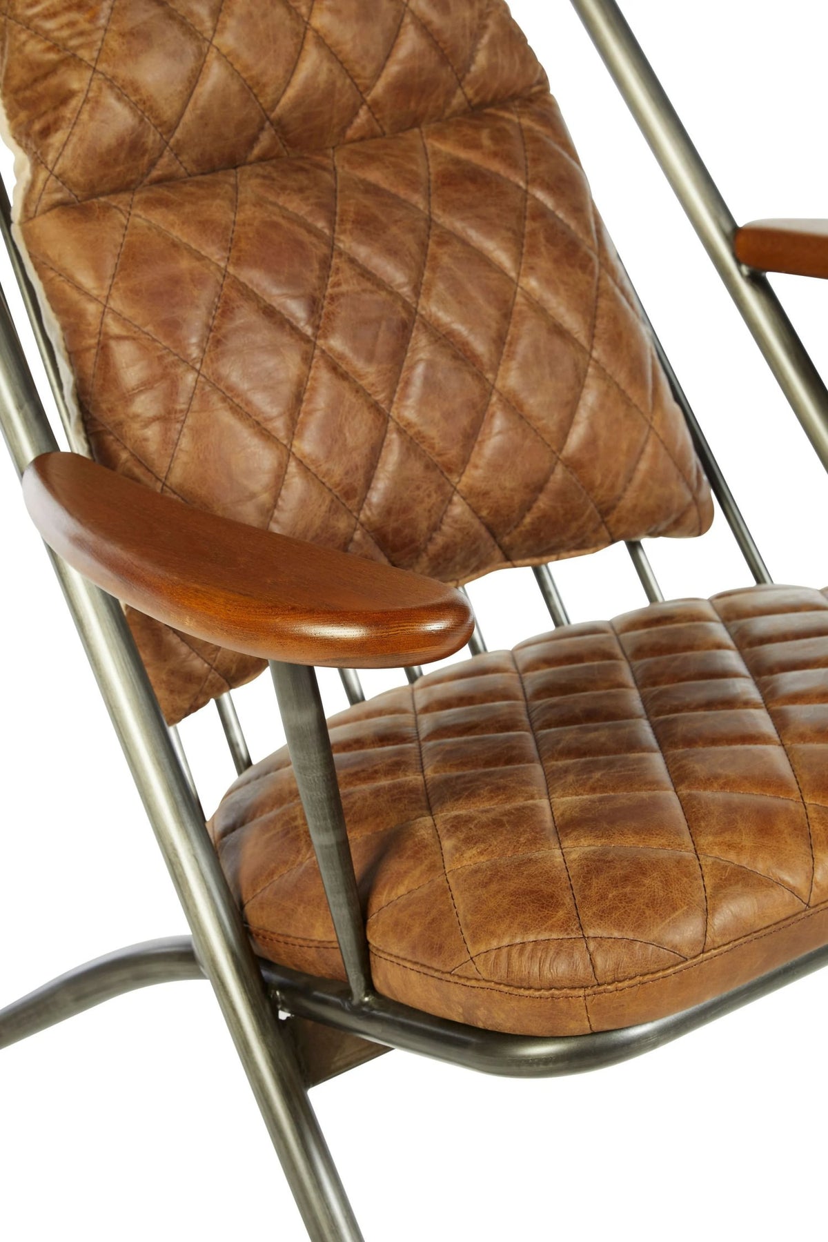 Harrogate Leather High Back Chair 