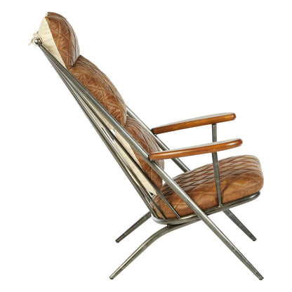 Harrogate Leather High Back Chair 