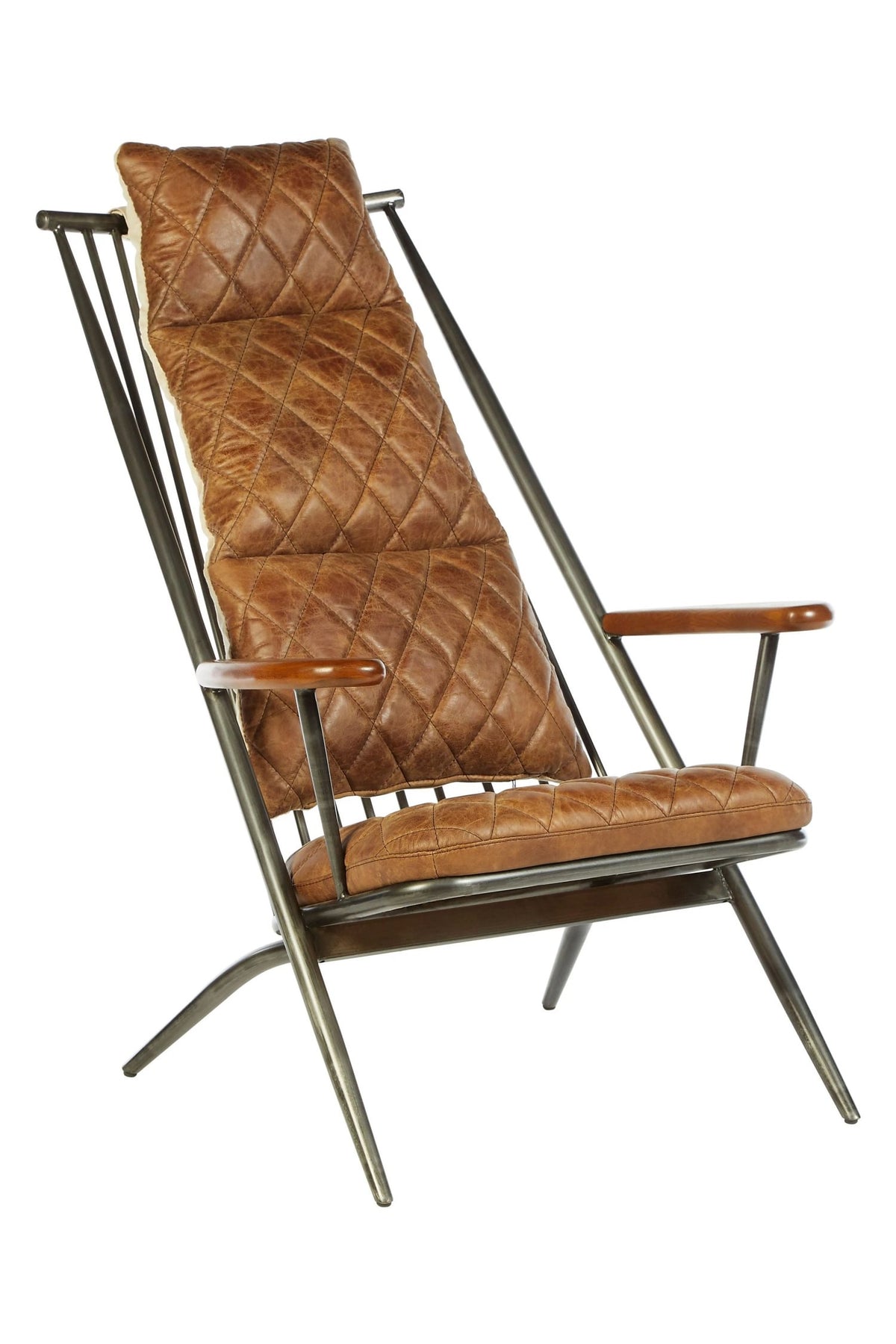 Harrogate Leather High Back Chair 