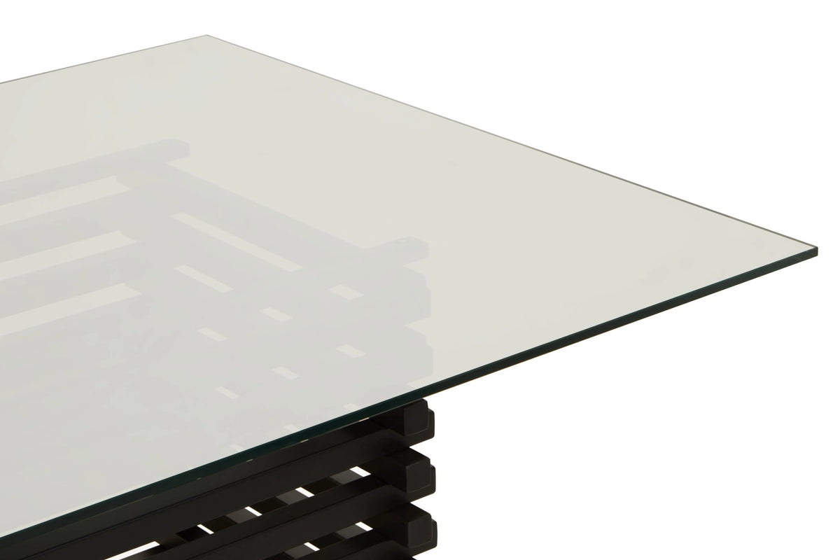 Valencia Rectangular Glass Dining Table 