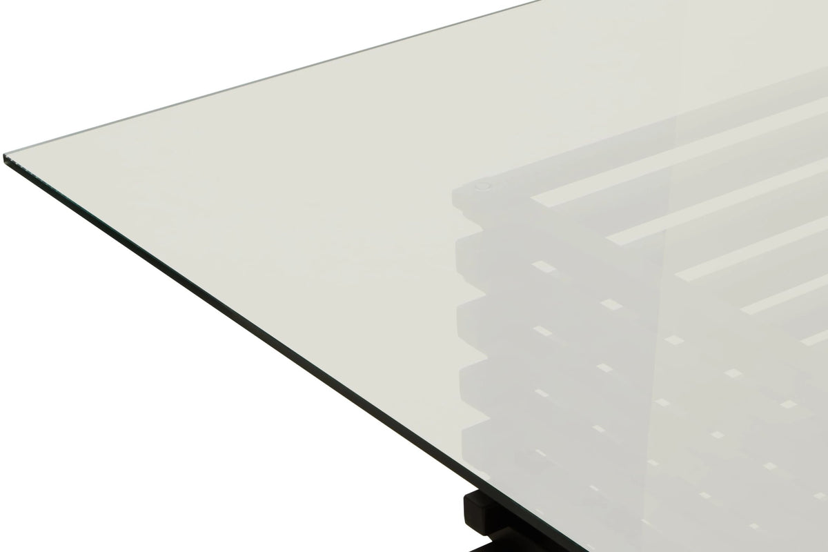 Valencia Rectangular Glass Dining Table 