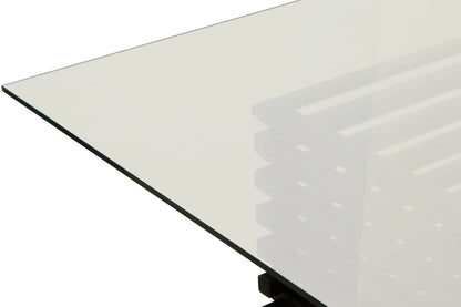 Valencia Rectangular Glass Dining Table 