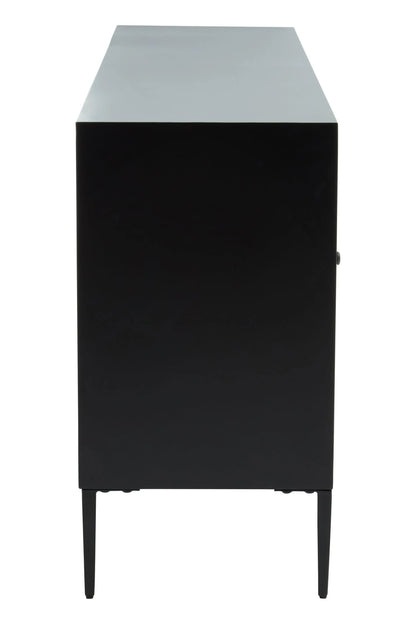 Chester Grey Wash Recycled Pine Wood 4 Door Sideboard
