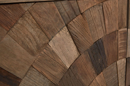 Bexhill Large Recycled Elm Wood 2 Door Cabinet
