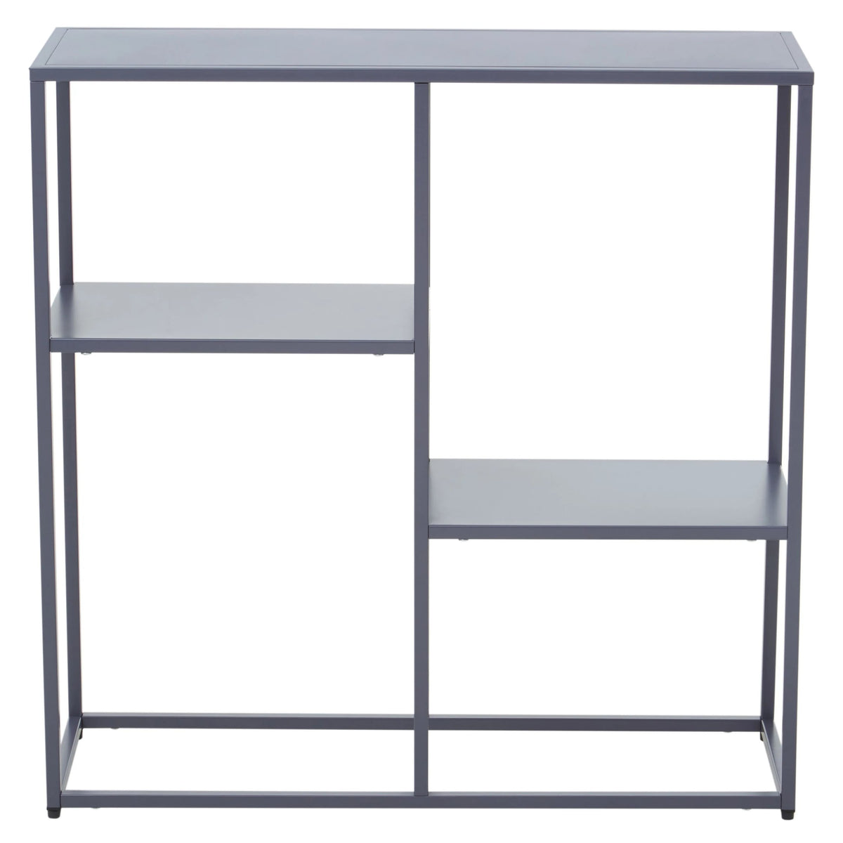 Oxford Grey Metal Three Tier Shelf Unit
