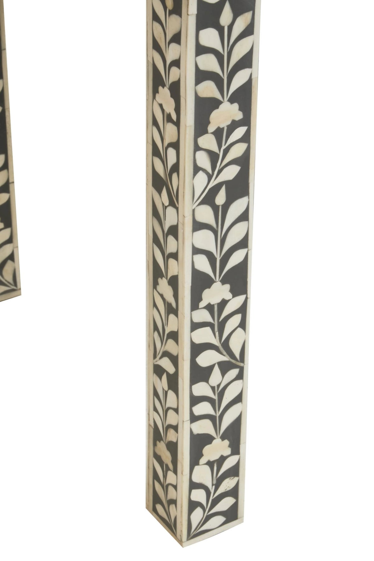Porto Bone Inlay Desk with 3 Drawers