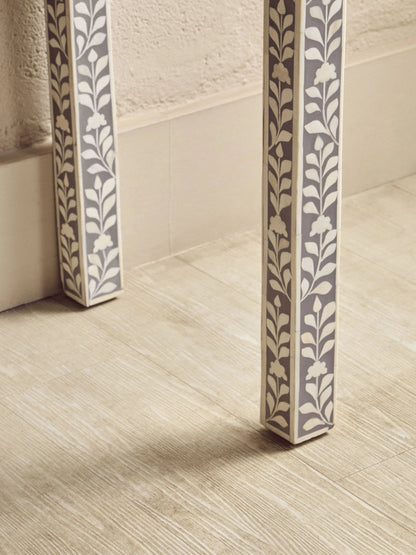 Porto Bone Inlay Desk with 3 Drawers