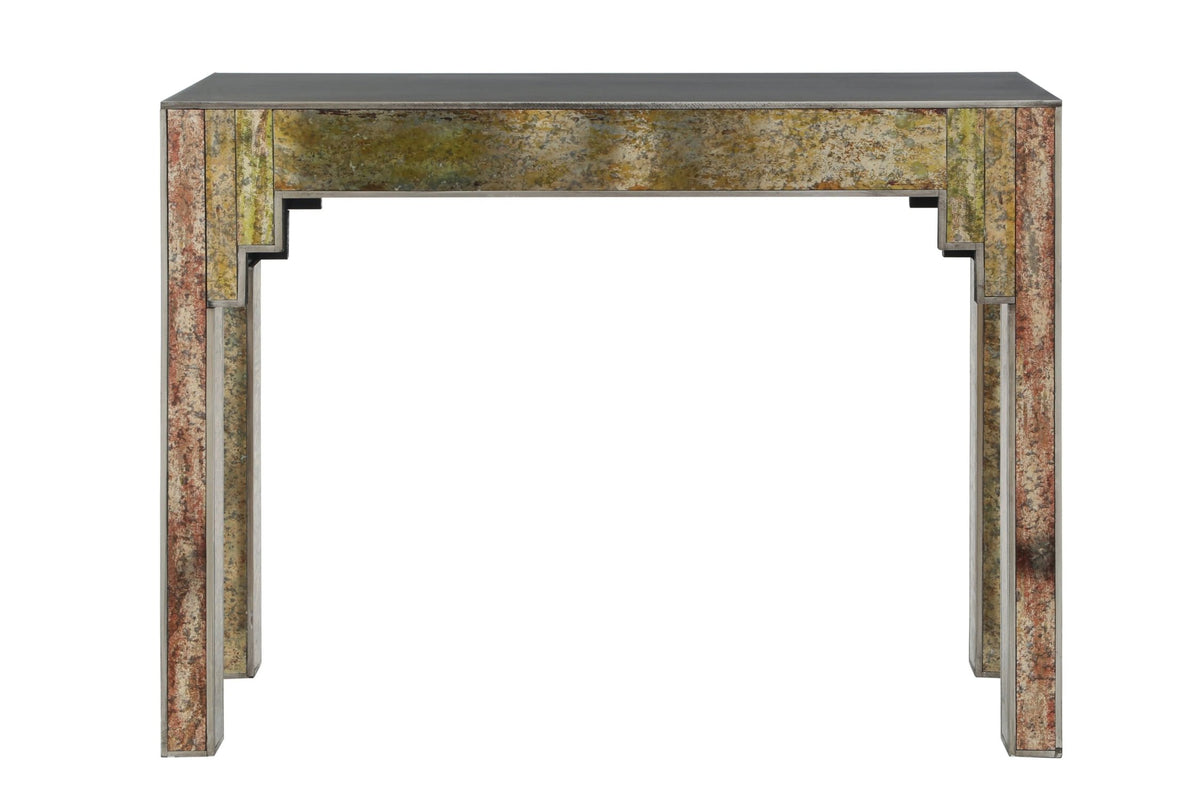Leith Antique Effect Console Table