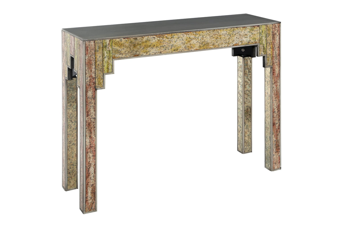 Leith Antique Effect Console Table