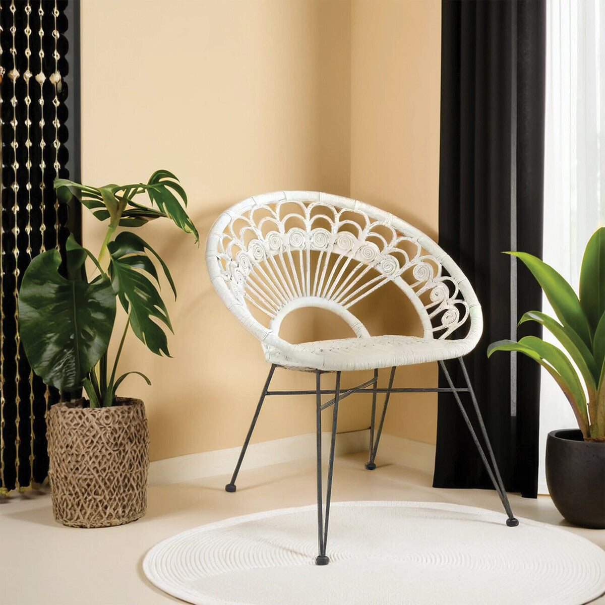 Cambridge Natural Rattan Chair 