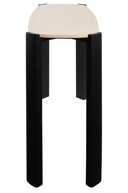 Yarm Marble Top and Acacia Wood Console Table 