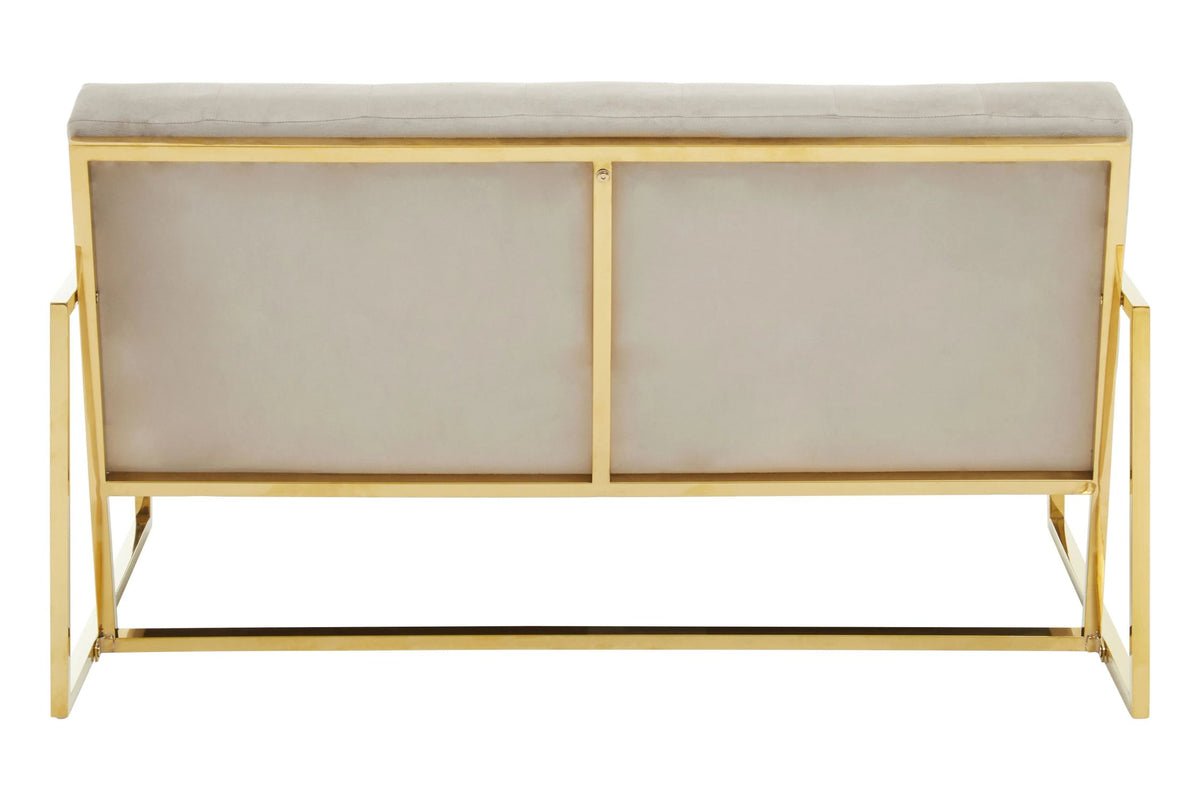 Devon Velvet Two Seat Sofa 
