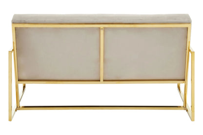 Devon Velvet Two Seat Sofa 