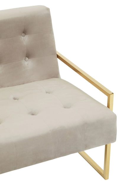 Devon Velvet Two Seat Sofa 