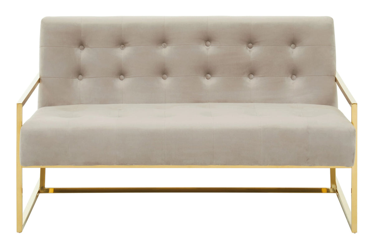 Devon Velvet Two Seat Sofa 