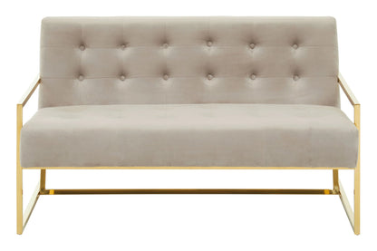 Devon Velvet Two Seat Sofa 