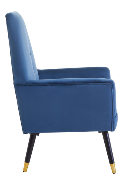 Regent Velvet Button Detail Chair 